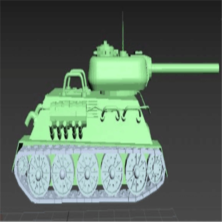 博乐充气军用坦克模型